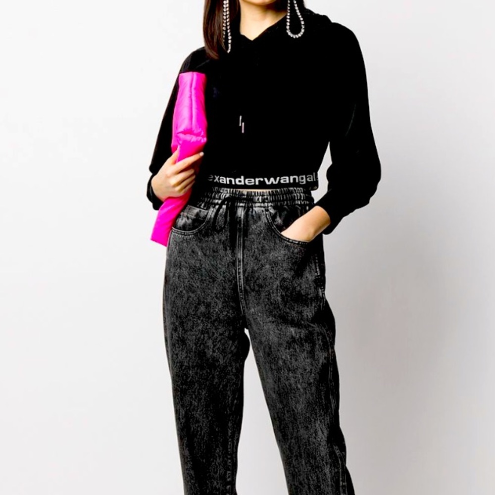 ALEXANDER WANG cropped hoodie